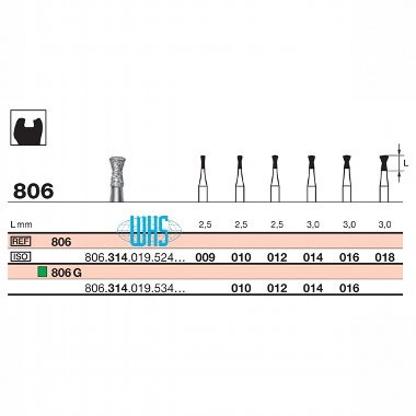 burs dental diamond 14