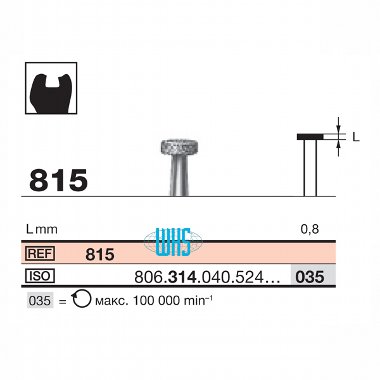 burs dental diamond 18