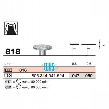 burs dental diamond 19