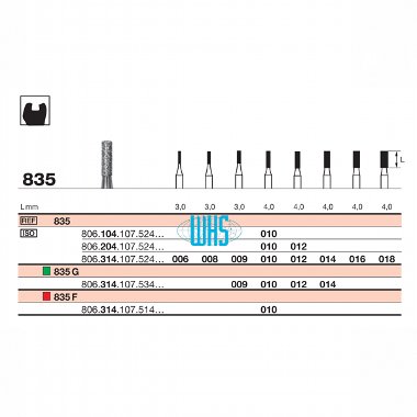 burs dental diamond 29