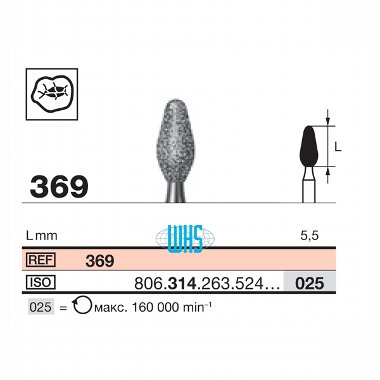 burs dental diamond 3