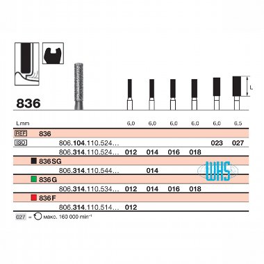 burs dental diamond 32