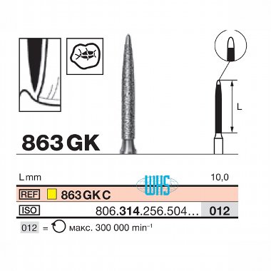 burs dental diamond 59