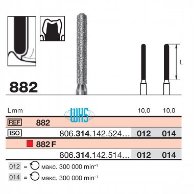 burs dental diamond 68