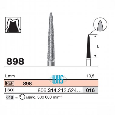 burs dental diamond 77
