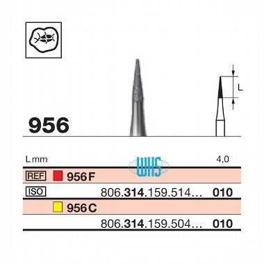 burs dental diamond 83